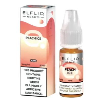 ElfLiq Nic Salts Peach Ice