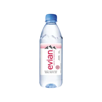 Evian Natural Spring Water 500ml