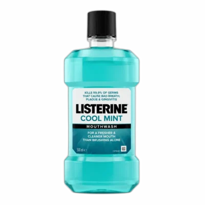 Listerine Cool Mint Mouthwash, 500ml